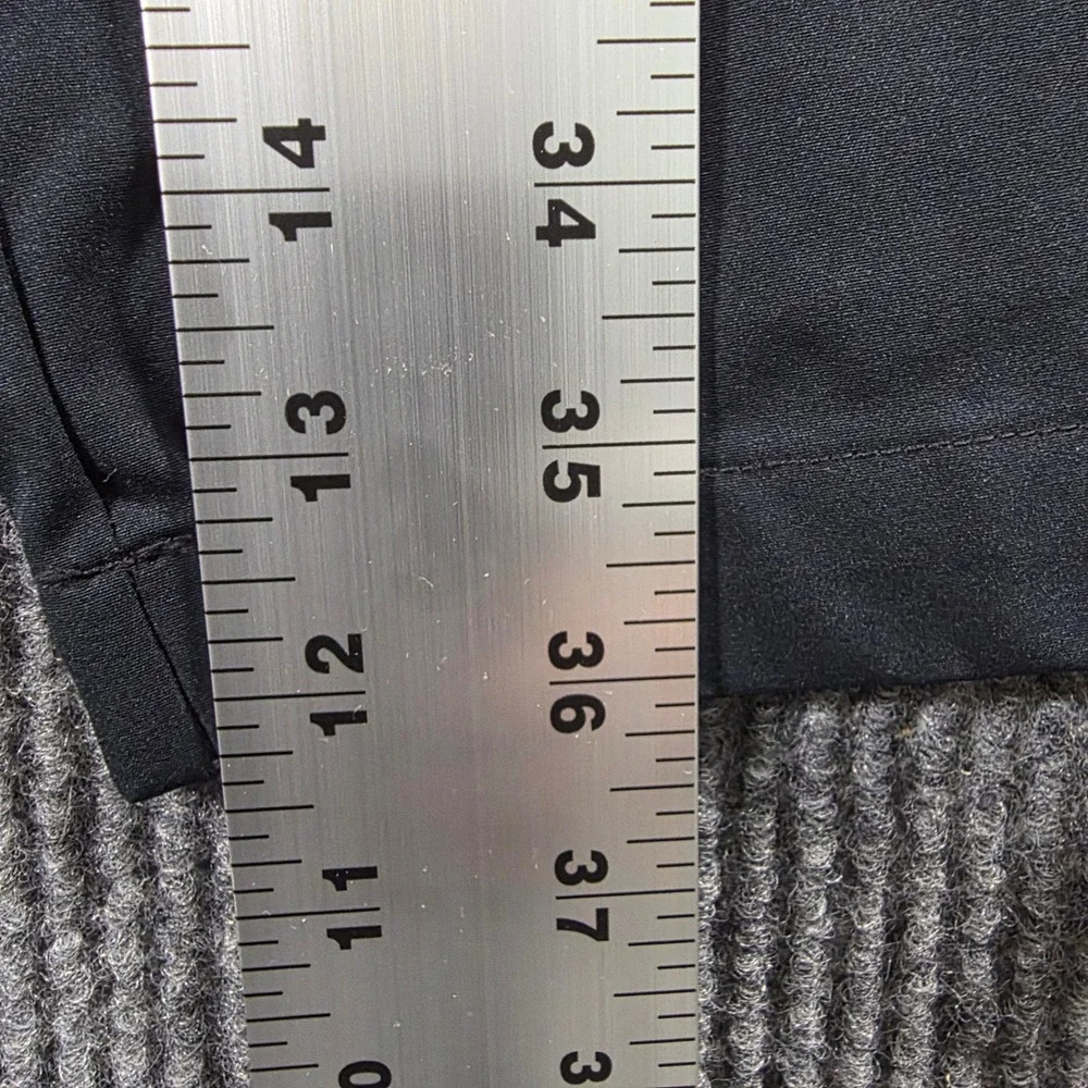 Banana Republic Mens Performance Tech Pants Black Elastic Waist Tapered Size 30